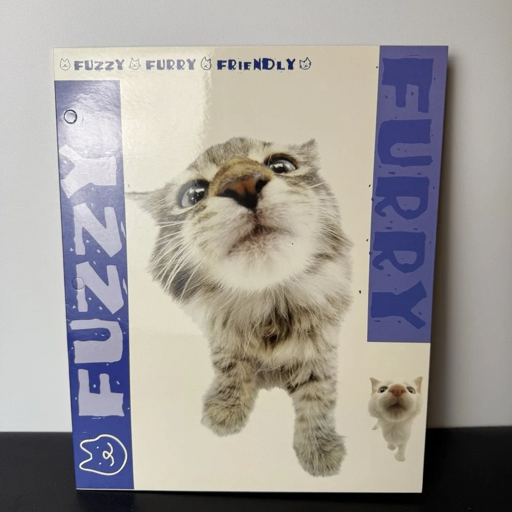 Lot‎ 2 VTG 90'S Pocket Folders The Cat's Meow Scentex Elite Musical Notes NEW